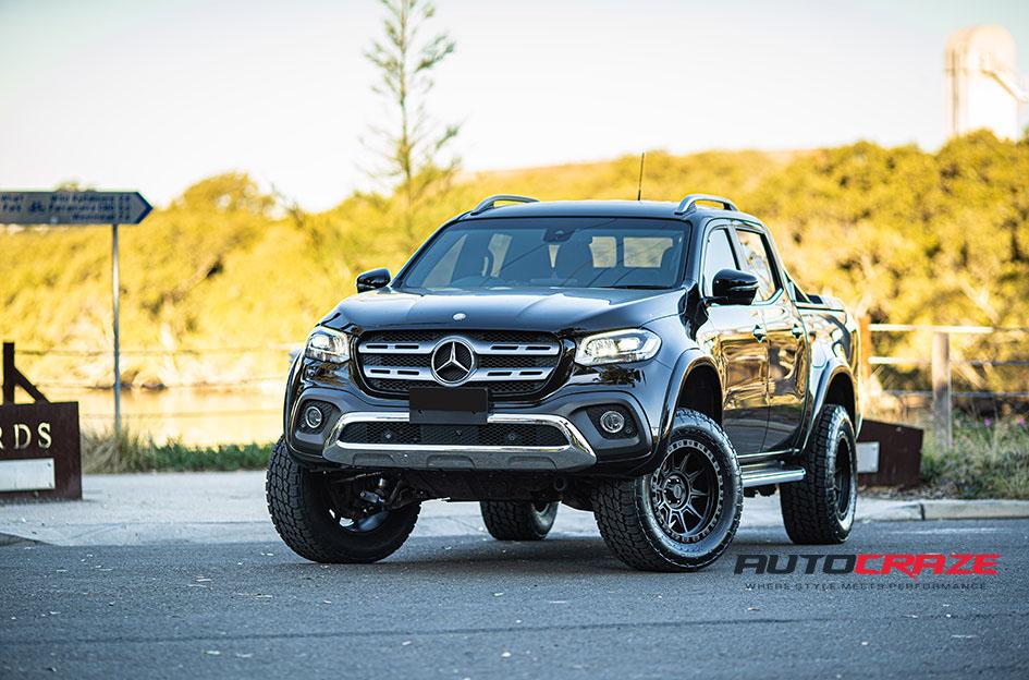 MERCEDES X CLASS AX202 CAST IRON BLACK